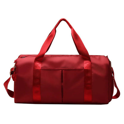 Waterproof Fitness Sports Travel Duffel Bag - Versatile Weekender for Men and Women.